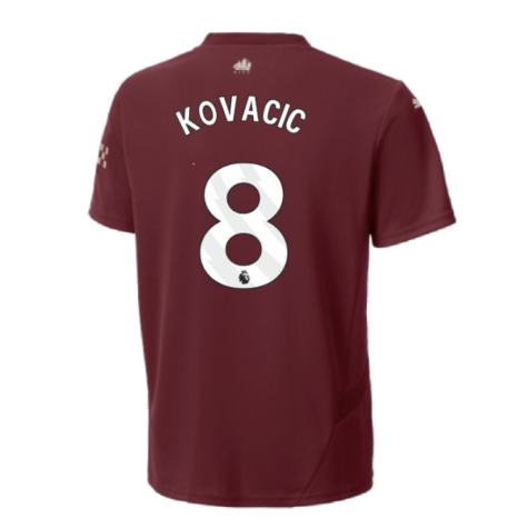 2024-2025 Man City Third Shirt (Kids) (Kovacic 8)