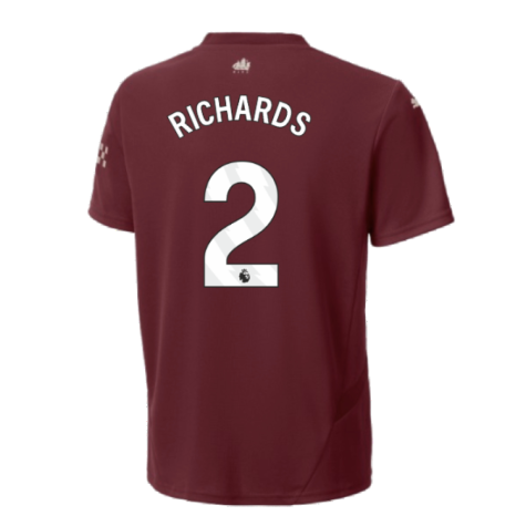 2024-2025 Man City Third Shirt (Kids) (Richards 2)