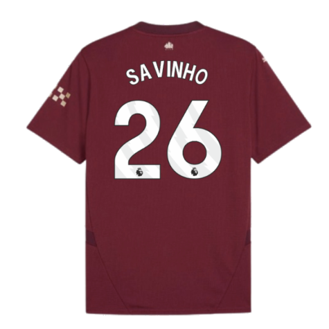 2024-2025 Man City Third Shirt (Savinho 26)