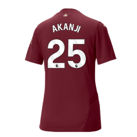 2024-2025 Man City Third Shirt (Womens) (Akanji 25)