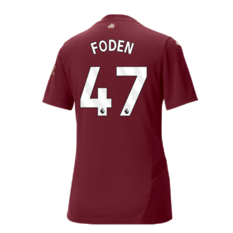 2024-2025 Man City Third Shirt (Womens) (Foden 47)