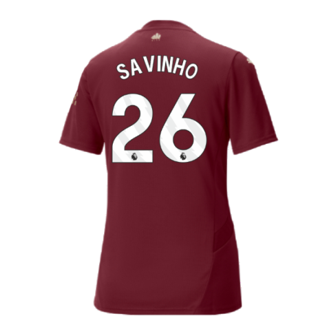 2024-2025 Man City Third Shirt (Womens) (Savinho 26)