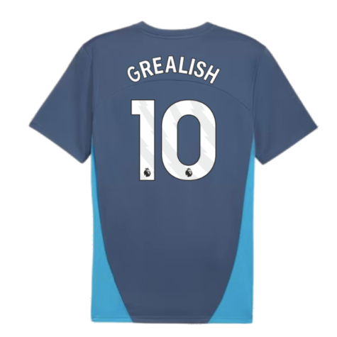 2024-2025 Man City Training Shirt (Inky Blue) (Grealish 10)