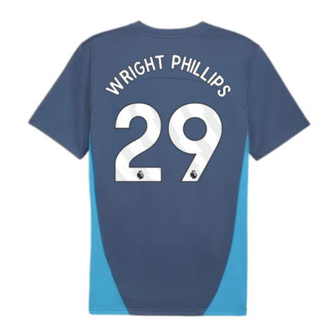 2024-2025 Man City Training Shirt (Inky Blue) (Wright Phillips 29)