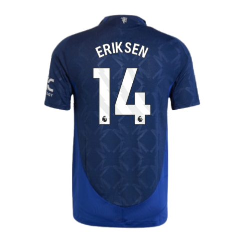 2024-2025 Man Utd Authentic Away Shirt (Eriksen 14)