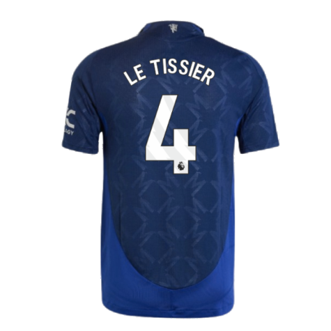 2024-2025 Man Utd Authentic Away Shirt (Le Tissier 4)