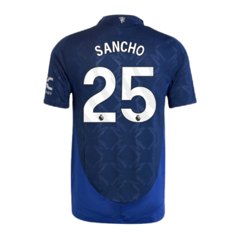 2024-2025 Man Utd Authentic Away Shirt (Sancho 25)