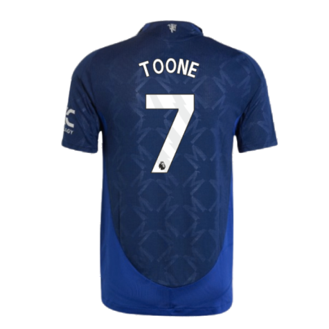 2024-2025 Man Utd Authentic Away Shirt (Toone 7)