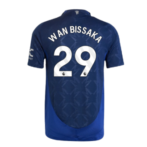 2024-2025 Man Utd Authentic Away Shirt (Wan Bissaka 29)