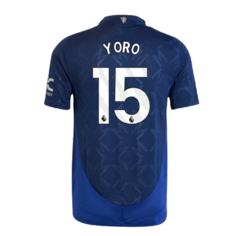 2024-2025 Man Utd Authentic Away Shirt (Yoro 15)