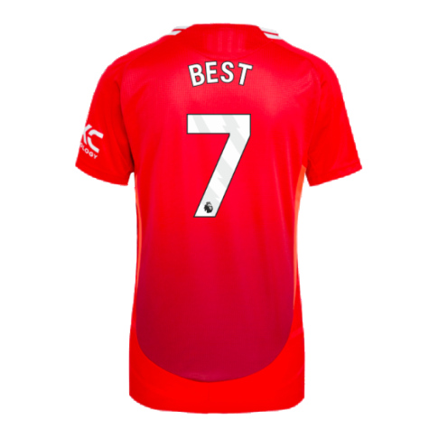2024-2025 Man Utd Authentic Home Shirt (Womens) (Best 7)