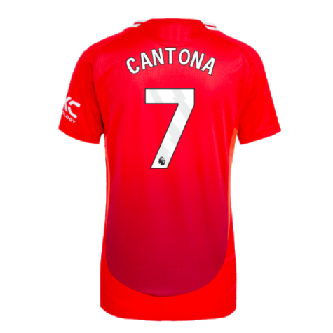 2024-2025 Man Utd Authentic Home Shirt (Womens) (Cantona 7)