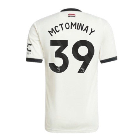 2024-2025 Man Utd Authentic Third Shirt (McTominay 39)