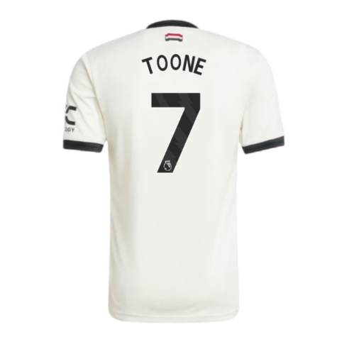 2024-2025 Man Utd Authentic Third Shirt (Toone 7)