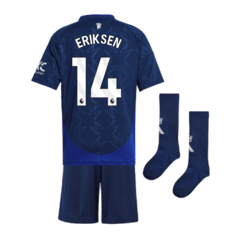 2024-2025 Man Utd Away Mini Kit (Eriksen 14)