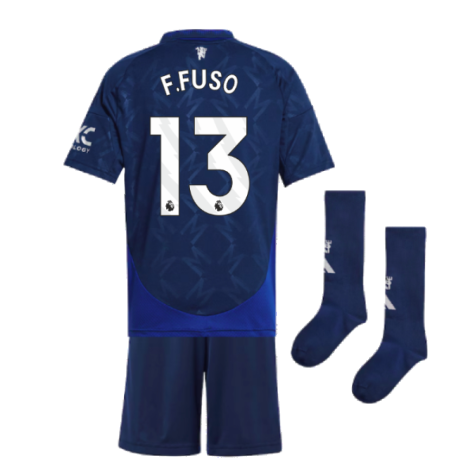 2024-2025 Man Utd Away Mini Kit (F.Fuso 13)