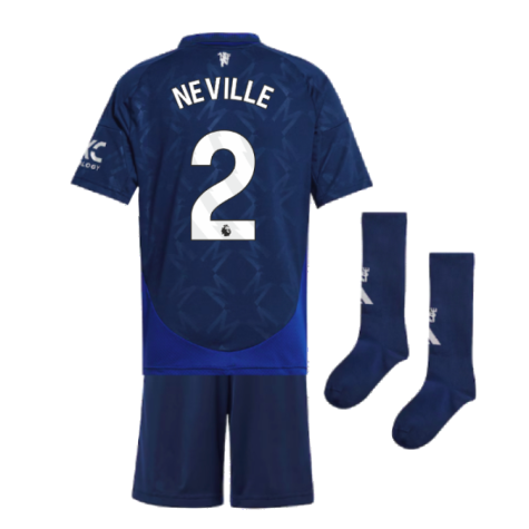 2024-2025 Man Utd Away Mini Kit (Neville 2)