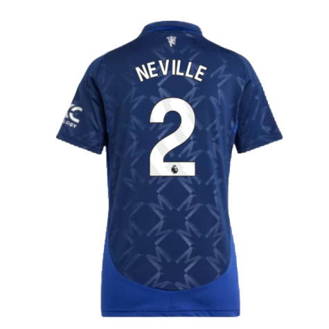 2024-2025 Man Utd Away Shirt (Womens) (Neville 2)