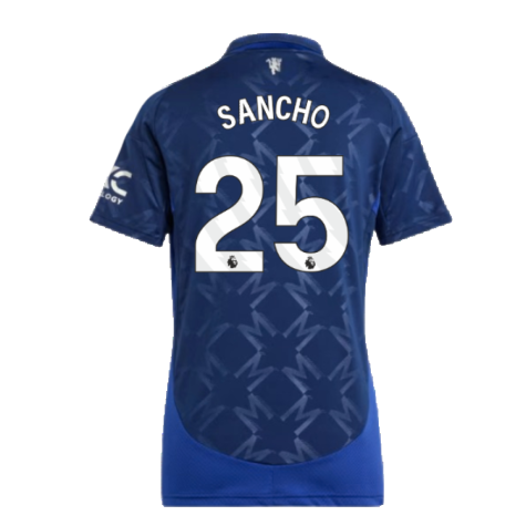 2024-2025 Man Utd Away Shirt (Womens) (Sancho 25)