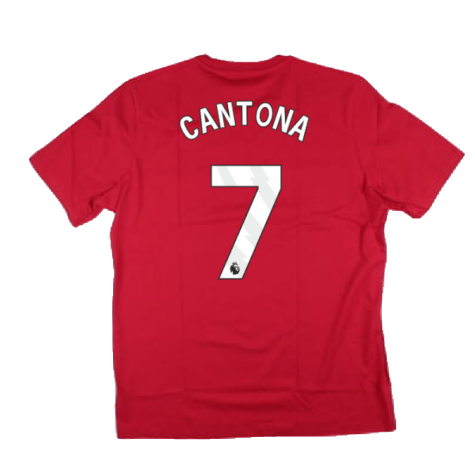 2024-2025 Man Utd DNA Graphic Tee (Red) (Cantona 7)