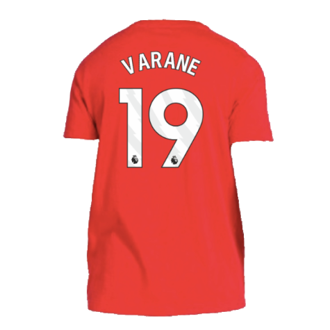 2024-2025 Man Utd DNA Tee (Red) (Varane 19)