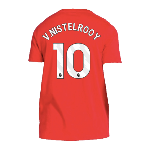 2024-2025 Man Utd DNA Tee (Red) (V.Nistelrooy 10)