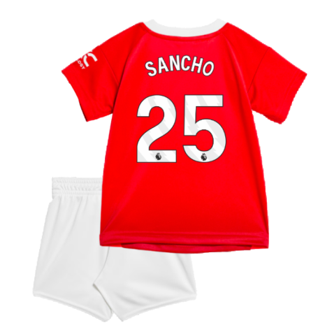 2024-2025 Man Utd Home Baby Kit (Sancho 25)