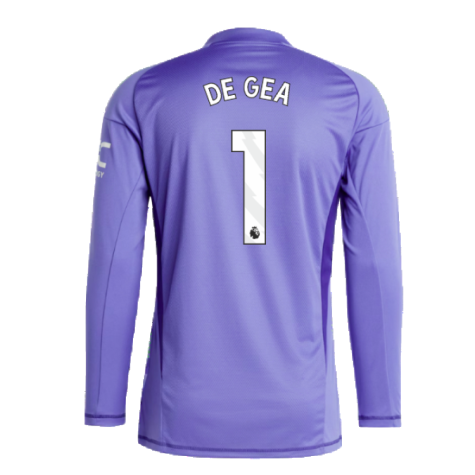 2024-2025 Man Utd Home LS Goalkeeper Shirt (Purple) (De Gea 1)