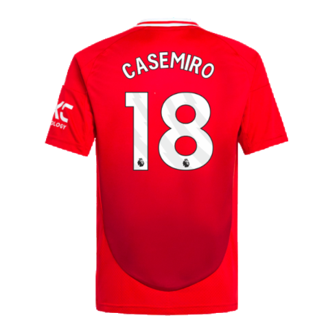 2024-2025 Man Utd Home Mini Kit (Casemiro 18)