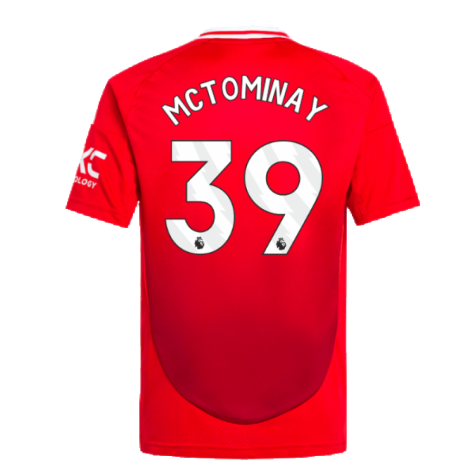 2024-2025 Man Utd Home Mini Kit (McTominay 39)