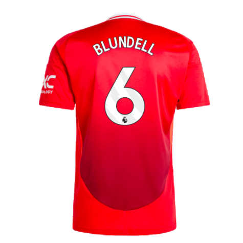 2024-2025 Man Utd Home Shirt (Blundell 6)