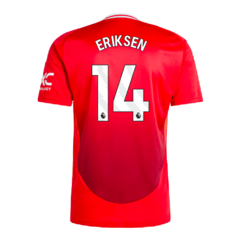 2024-2025 Man Utd Home Shirt (Eriksen 14)