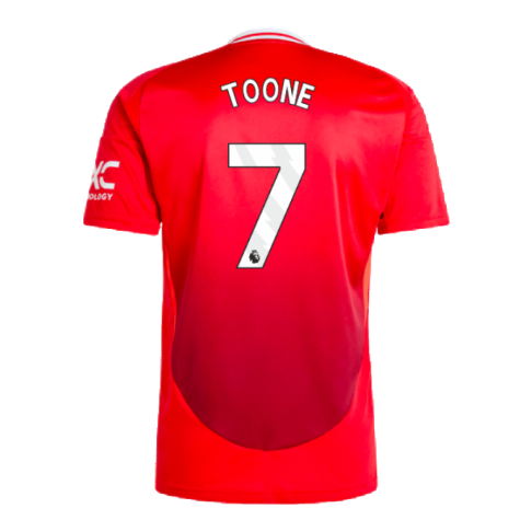 2024-2025 Man Utd Home Shirt (Toone 7)