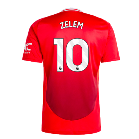 2024-2025 Man Utd Home Shirt (Zelem 10)