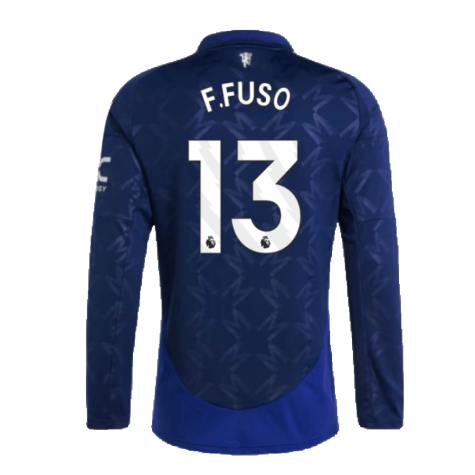 2024-2025 Man Utd Long Sleeve Away Shirt (F.Fuso 13)