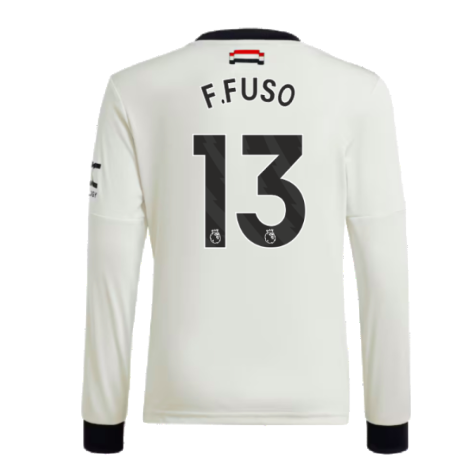 2024-2025 Man Utd Long Sleeve Third Shirt (Kids) (F.Fuso 13)