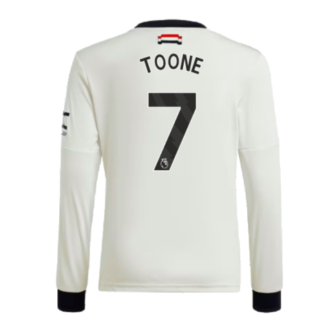 2024-2025 Man Utd Long Sleeve Third Shirt (Kids) (Toone 7)