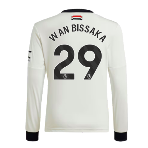 2024-2025 Man Utd Long Sleeve Third Shirt (Kids) (Wan Bissaka 29)