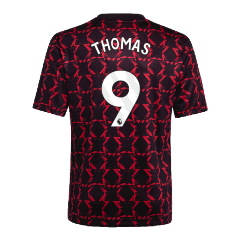 2024-2025 Man Utd Pre-Match Shirt (Black) - Kids (Thomas 9)