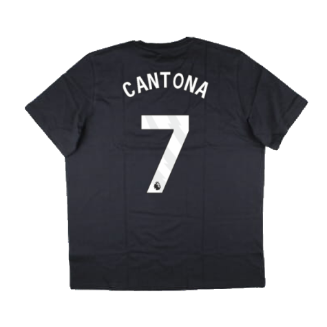 2024-2025 Man Utd Seasonal Graphic Tee (Night Grey) (Cantona 7)