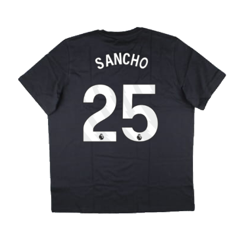 2024-2025 Man Utd Seasonal Graphic Tee (Night Grey) (Sancho 25)