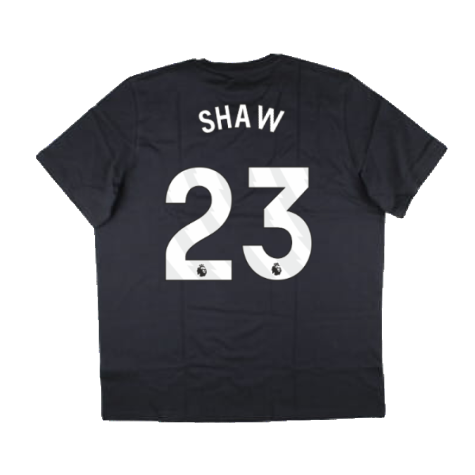 2024-2025 Man Utd Seasonal Graphic Tee (Night Grey) (Shaw 23)