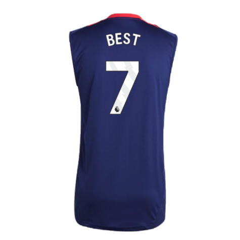 2024-2025 Man Utd Sleeveless Jersey (Night Indigo) (Best 7)