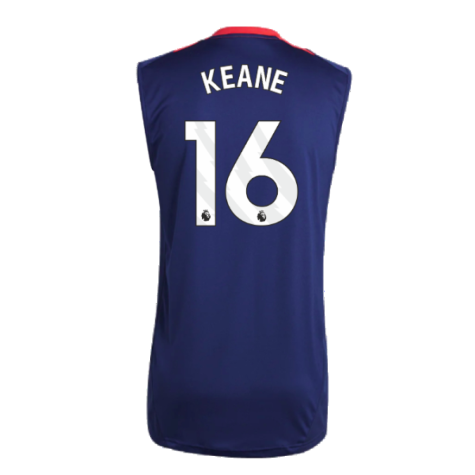 2024-2025 Man Utd Sleeveless Jersey (Night Indigo) (Keane 16)