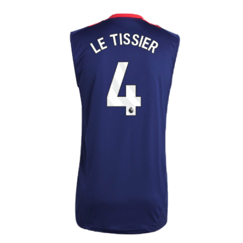 2024-2025 Man Utd Sleeveless Jersey (Night Indigo) (Le Tissier 4)