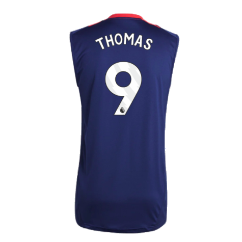 2024-2025 Man Utd Sleeveless Jersey (Night Indigo) (Thomas 9)