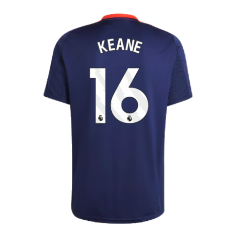 2024-2025 Man Utd Training Jersey (Night Indigo) (Keane 16)