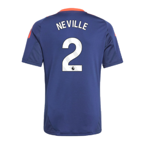 2024-2025 Man Utd Training Jersey (Night Indigo) - Kids (Neville 2)