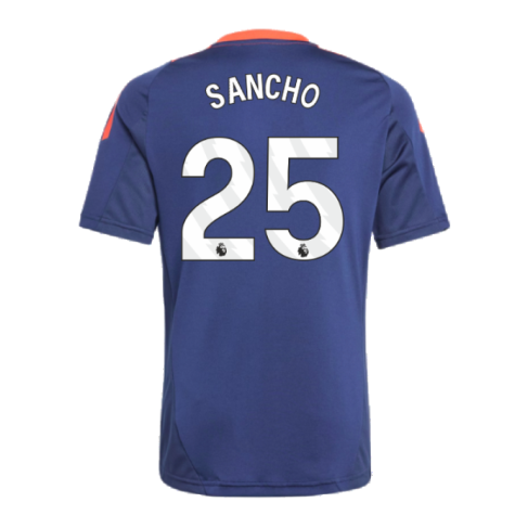 2024-2025 Man Utd Training Jersey (Night Indigo) - Kids (Sancho 25)