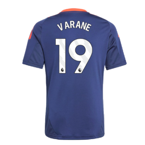 2024-2025 Man Utd Training Jersey (Night Indigo) - Kids (Varane 19)